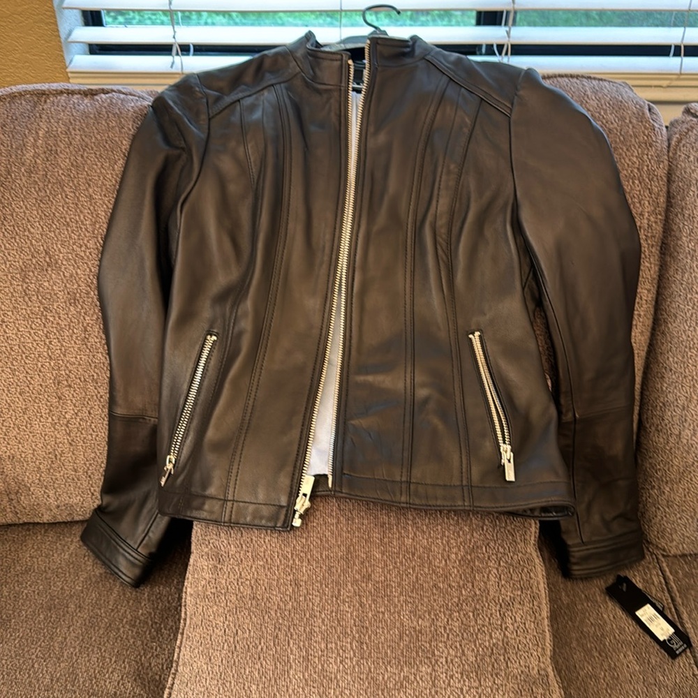 Leather jacket